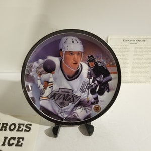 Piatto da collezione - Hero&#39;s On Ice - Il grande Gretzky (2239D) Bradford Exchange