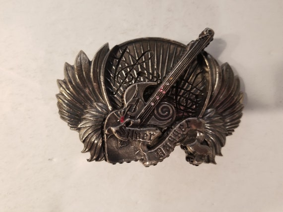 Rare - Silver Dagger Belt Buckle - Etsy display picture 3