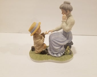 Recuerdos raros y atesorados - Como el abuelo - Serie abuela y nieto - Enesco 1989