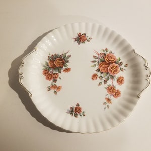 Royal Albert Centennial Rose Serving Plate 10 1/4 x 9 inch (England Bone China)