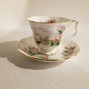 Royal Albert Ancestorial Series - Road To The Isles - Tea Cup and Saucer England Bone China