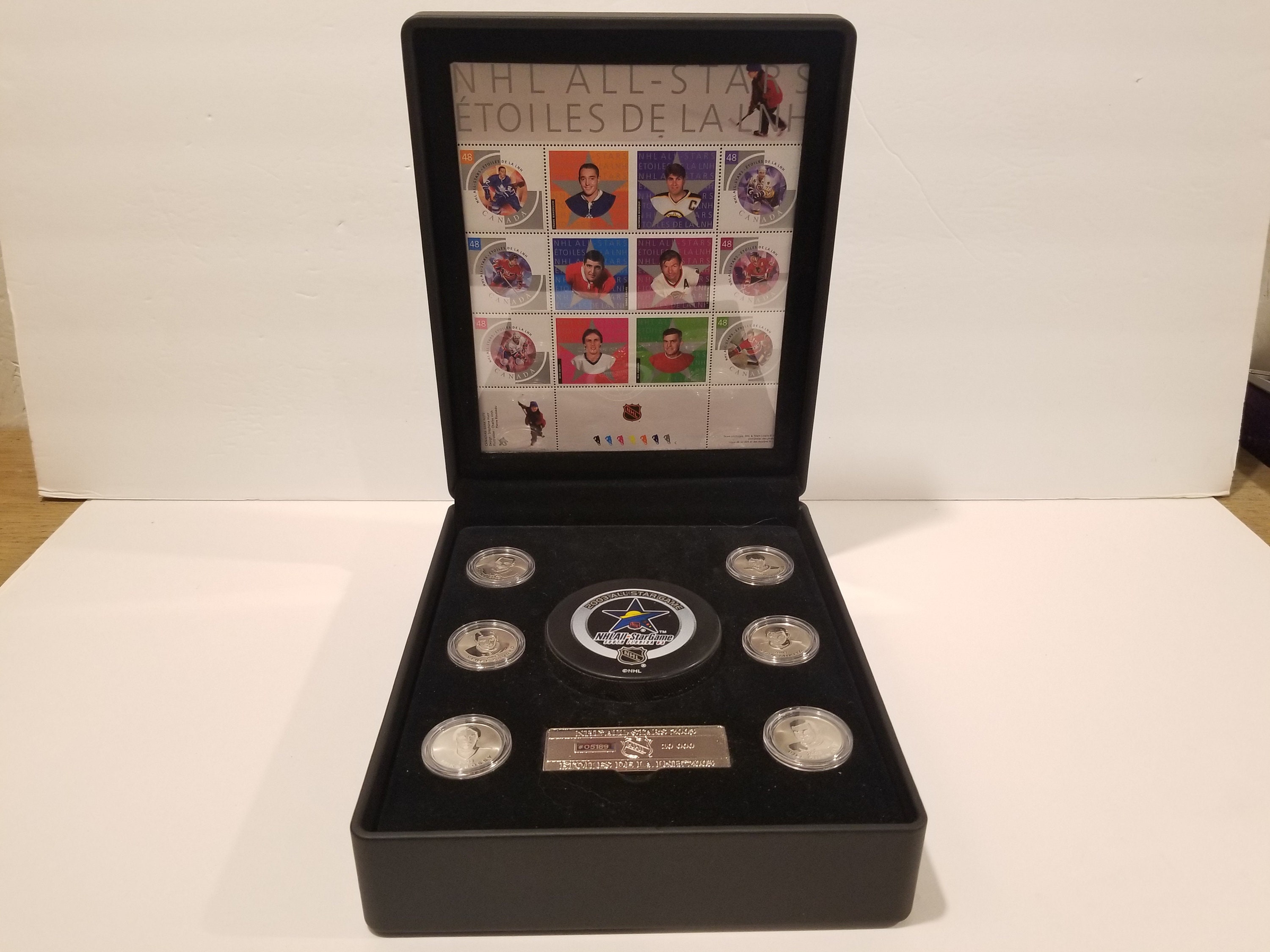 2003 NHL All-stars Commemorative Stamp Coin Medallion Set - Etsy