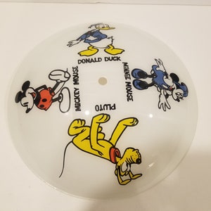 Vintage Disney Ceiling light Fixture Cover (Shade) 12 5/8&quot; wide