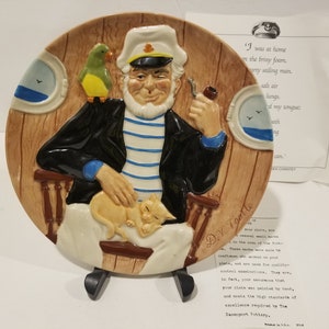 Toby Plate Collection - Jack Tar By Douglas V Tootle - Davenport Pottery Staffordshire