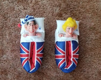 Charles & Diana Slippers