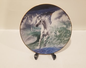 Collector Plate - Unicorn Of The Sea - Majesty Of The Unicorn Collection - Princeton Gallery