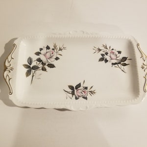 Royal Albert Queens Messenger Serving Plate 11 5/8 x 6 5/8 inch England Bone China