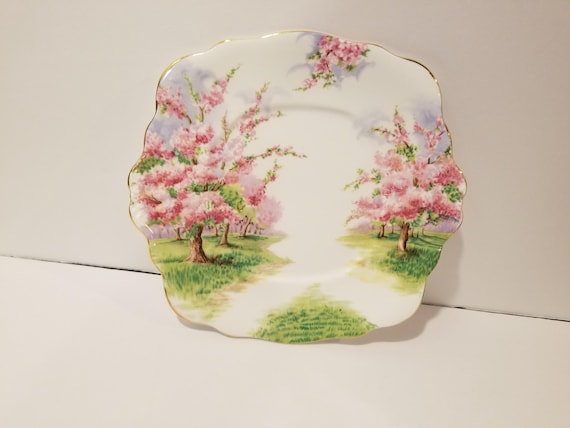Serveerschaal Royal Albert Blossom Time Cake 9 3/4
