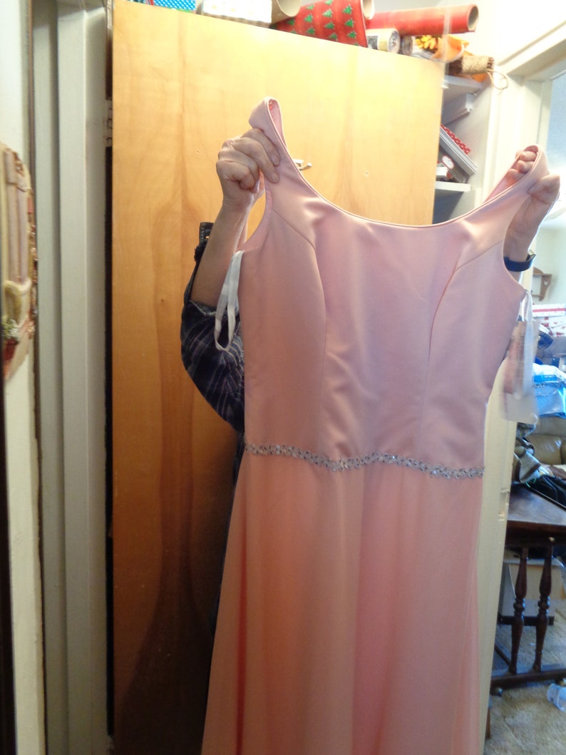 Bridesmad Alfred Angelo Desert Coral Prom Dress Mother of the Bride New with Tag size 1112
