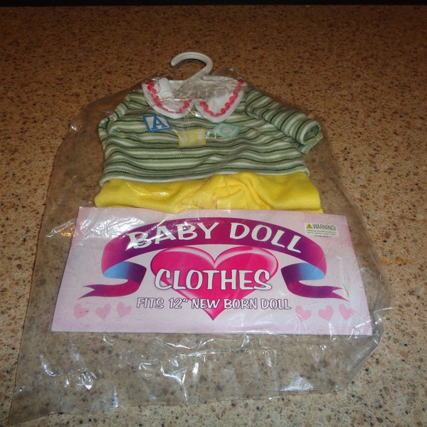 12 Inch Doll Clothes Etsy