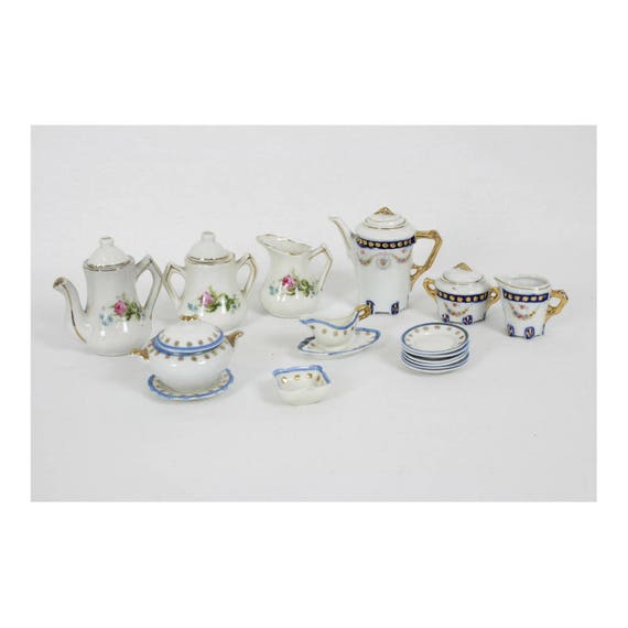 dolls house dinner set