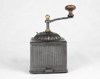 Antique French Coffee Grinder