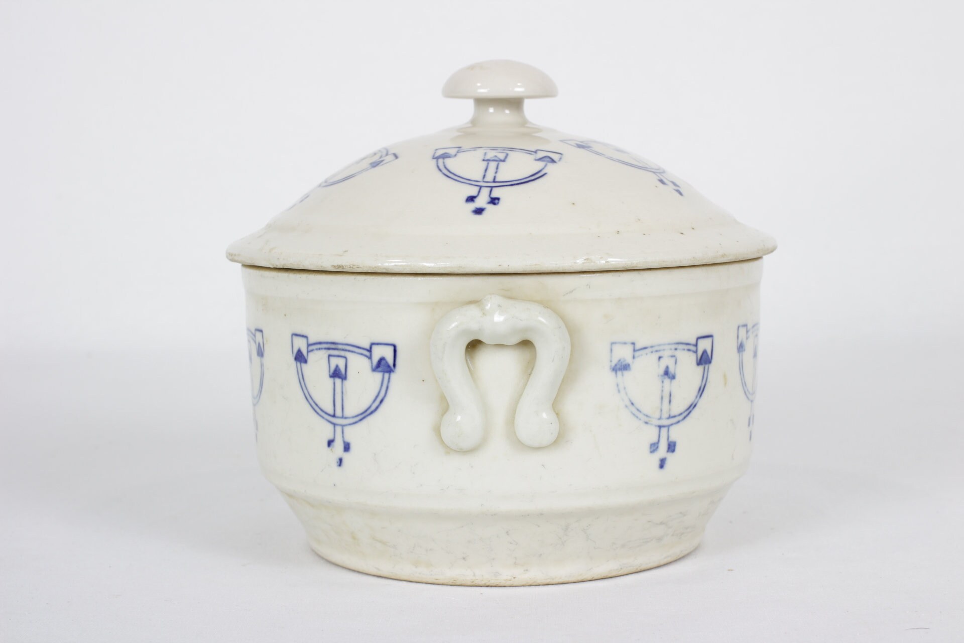 Antique Français St Uze Soupiere // Antique Soup Tureen Par Uze