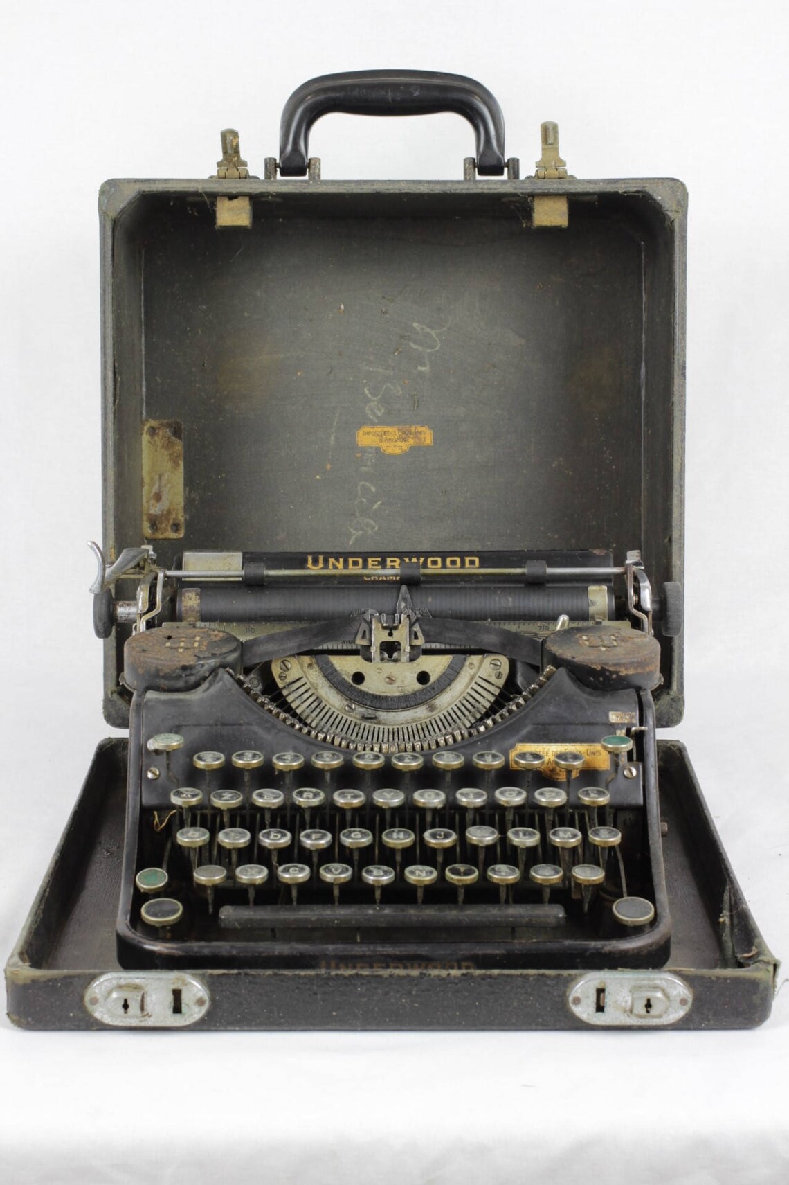 Underwood Champion / / machine à écrire de travail / / machine Etsy