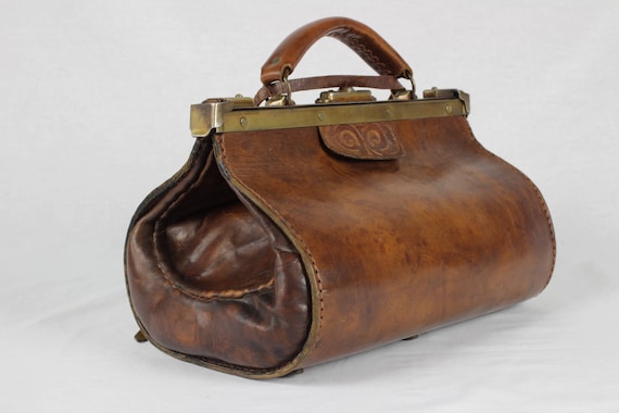 leather gladstone bag