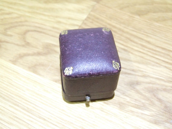 Antique Ring Box // Wedding Ring Box // Engagemen… - image 3