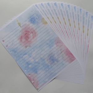 Carta a righe Filofax A5 - 20 pagine fronte-retro - Spedizione gratuita nel Regno Unito - Progettata per adattarsi a organizer e planner A5 a 6 anelli