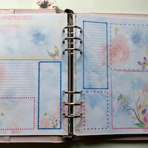 Filofax A5 Organiser & Planner - Beautiful Paper with Bullet Boxes - 20 pages double sided - Designed for A5 Filofax