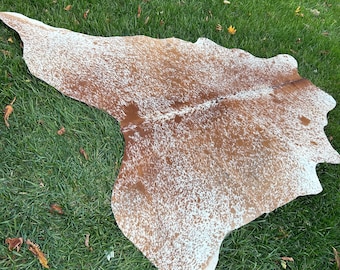 Amazing Genuine Brazilian Hair on Cowhide Rug