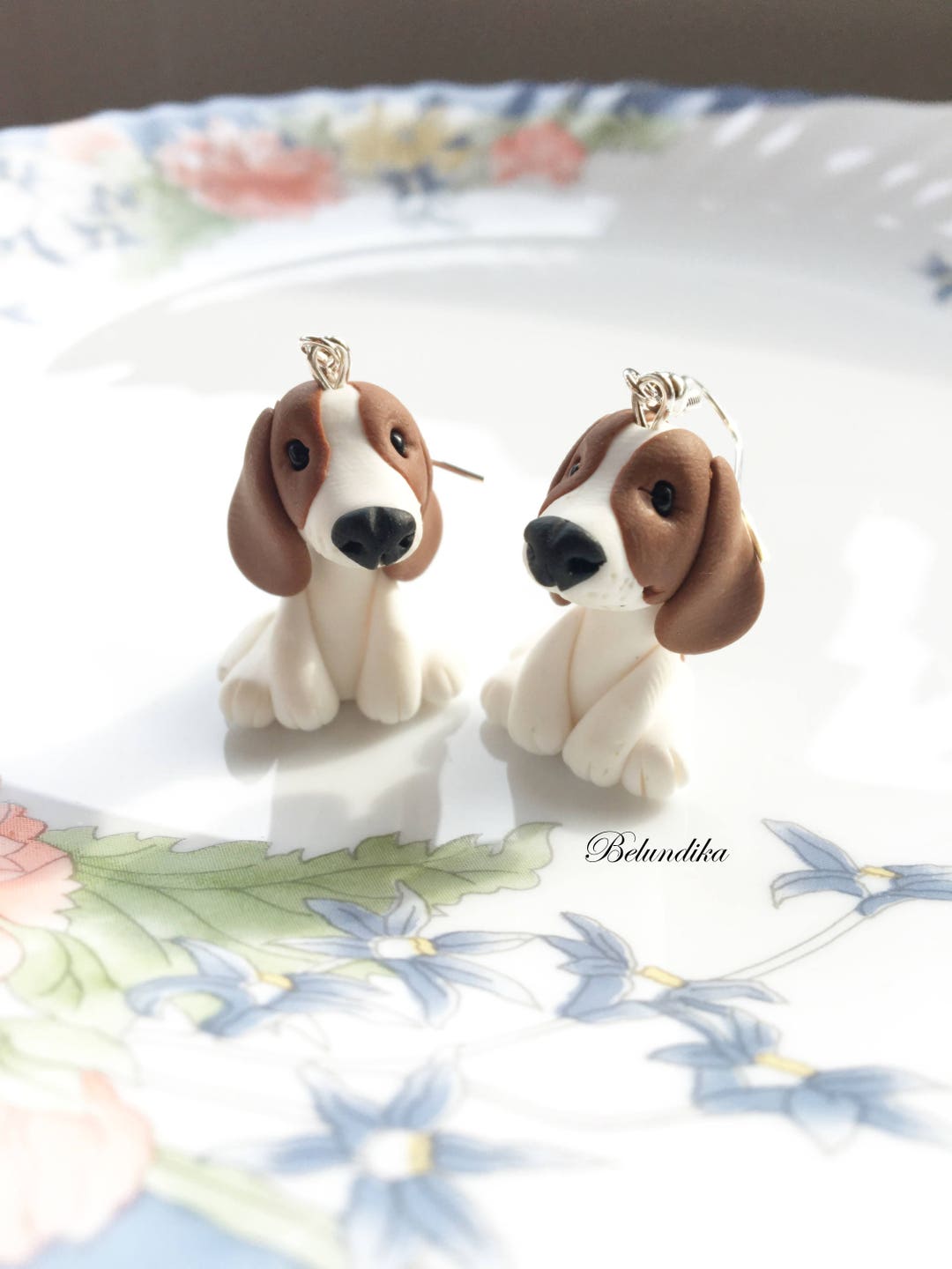 Beagle Earrings Polymer Clay Dog Fimo Earrings Beagle Canada