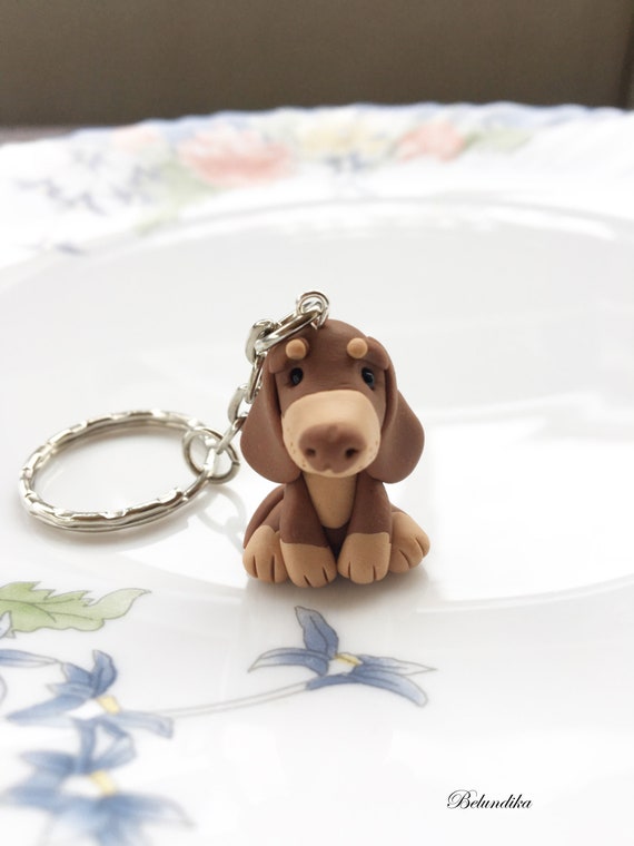 Dachshund keychain hotsell