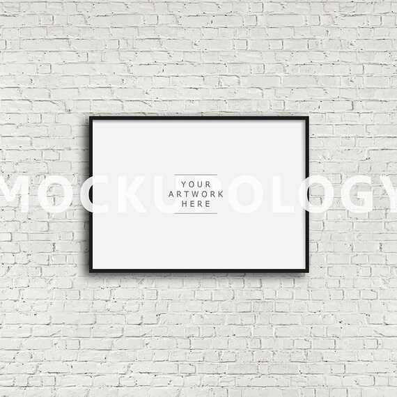 7x10 14x20 21x30 Horizontal Digital File Black Frame Mockup 7x10 14x20 21x30 Horizontal Digital File Black Frame Mockup