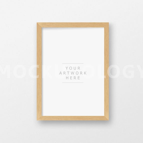 Download Free Free A4 Vertical Digital Natural Wood Frame Mockup Light Oak Psd All Download Food Packaging Mockup Psd Free Mockup File PSD Mockup Template