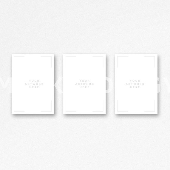 Three A4 Vertical Mockup Hanging Canvases Poster Mockup Stock Three A4 Vertical Mockup Hanging Canvases Poster Mockup Stock