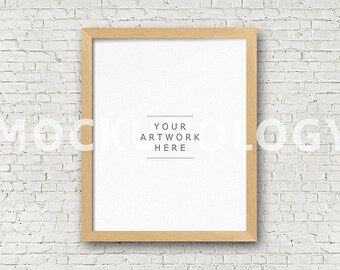 8x10 16x20 24x30 Vertical Digital Clean Matted Brown Wood Etsy