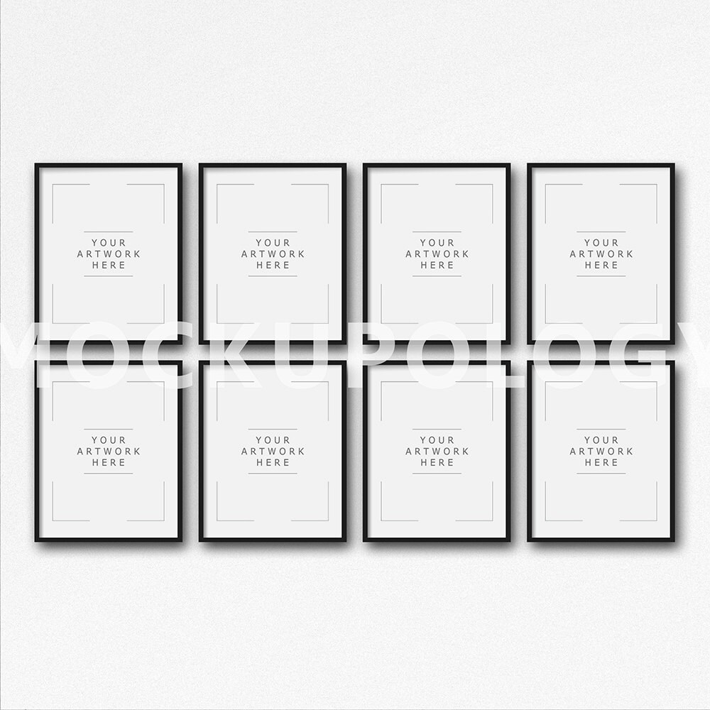 8x10 Digital Frame Mockup Styled Photography Mockup Eight Etsy