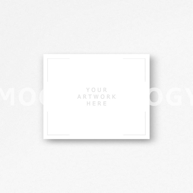 Download 8x10 Horizontal White Hanging Canvas Mockup Poster Mockup ...