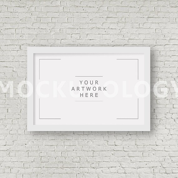 Download 11x17 Digital Frame Mockup Styled Photography Mockup White Etsy