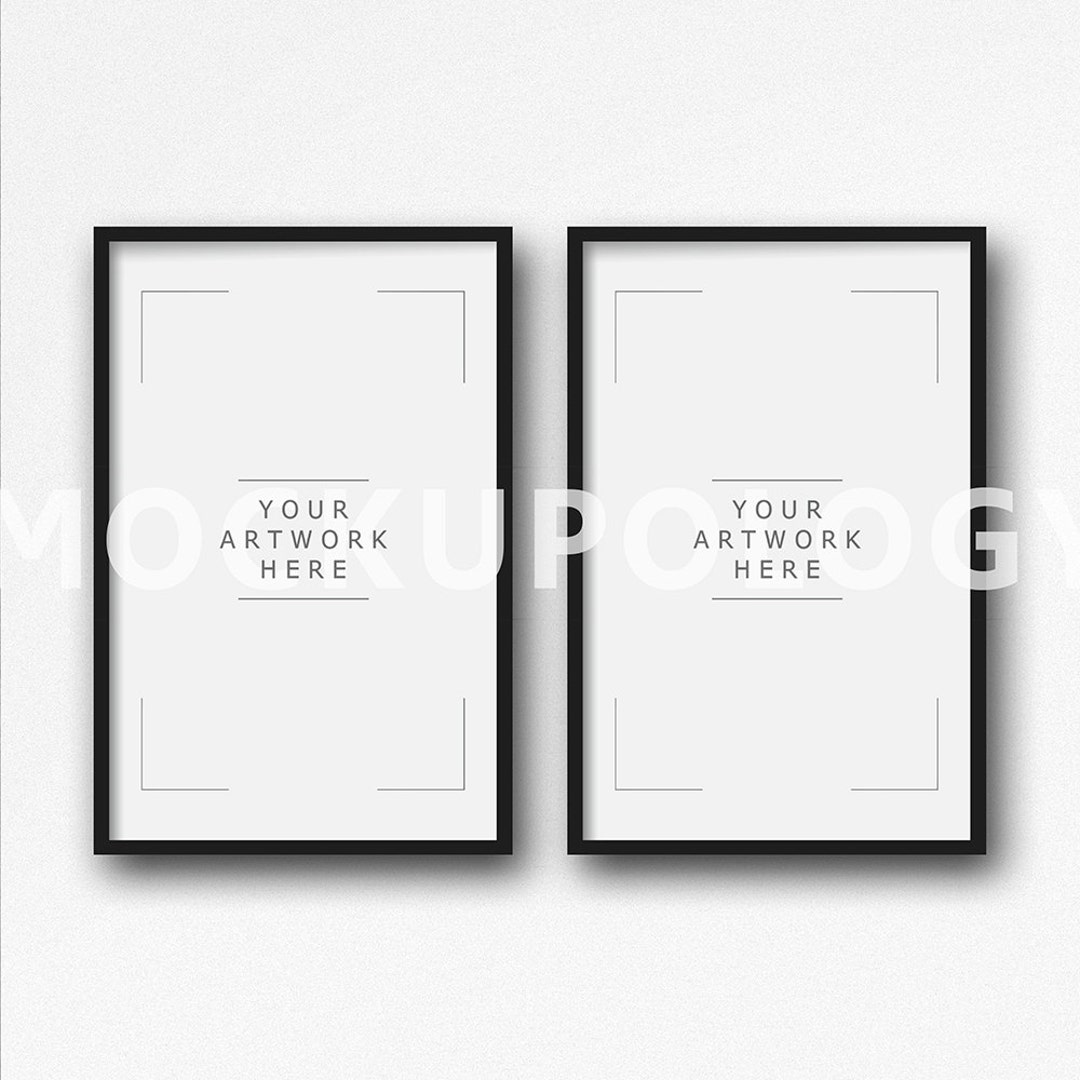 11x17 Digital Frame Mockup Styled Photography Mockup Two - Etsy