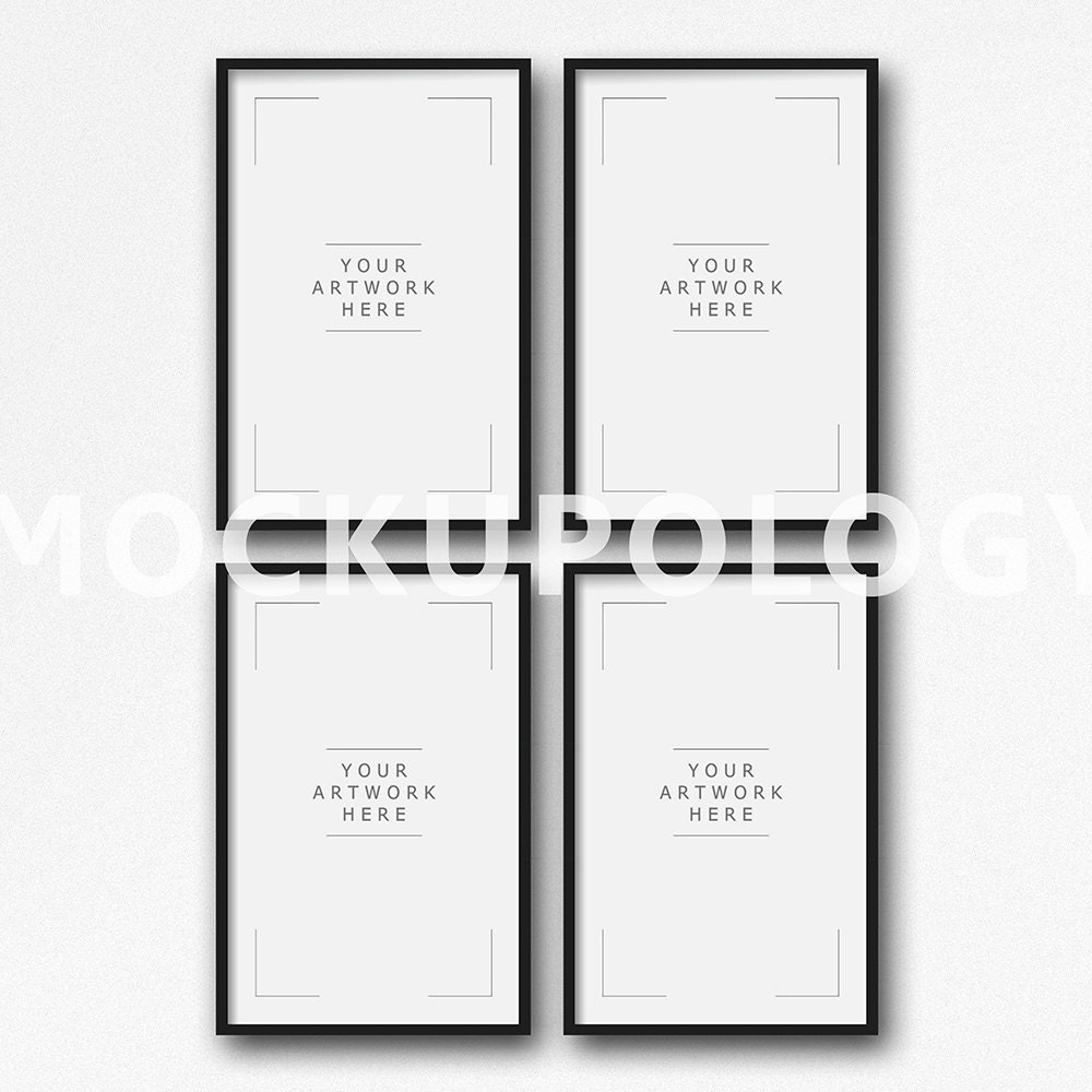 Download 11x17 Digital Frame Mockup Styled Photography Mockup Four | Etsy