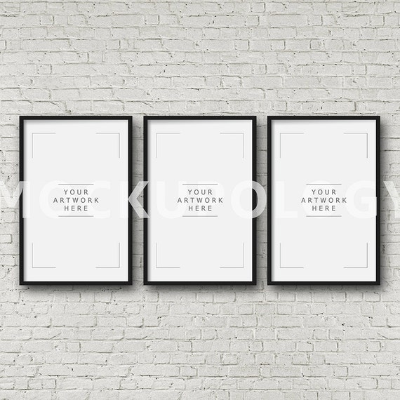 11x17 Digital Frame Mockup Styled Photography Mockup Three - Etsy