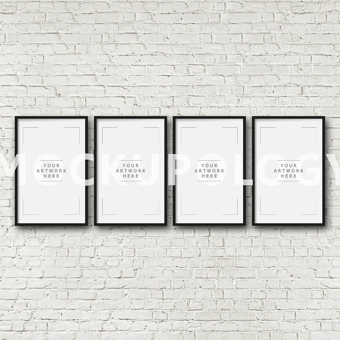 Download 11x17 Digital Frame Mockup Styled Photography Mockup Four | Etsy