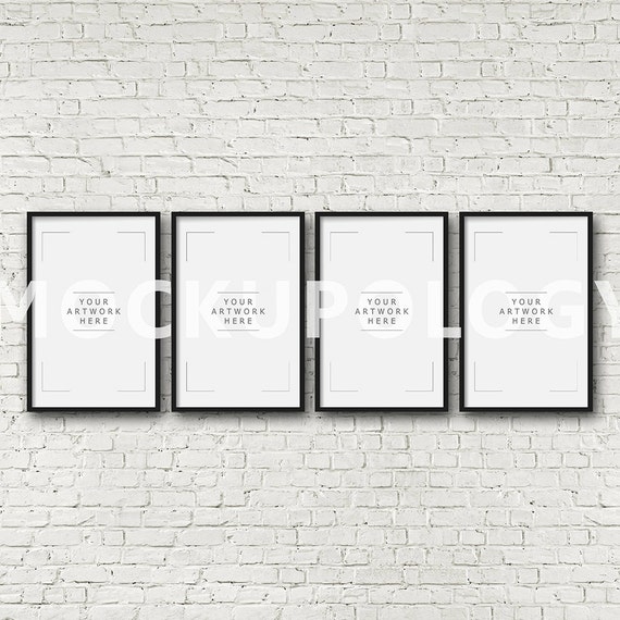 Download 11x17 Digital Frame Mockup Styled Photography Mockup Four Etsy