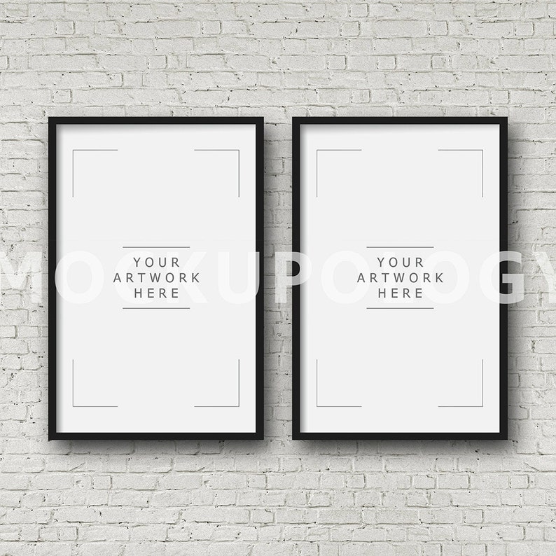 Download 11x17 Digital Frame Mockup Styled Photography Mockup Two | Etsy