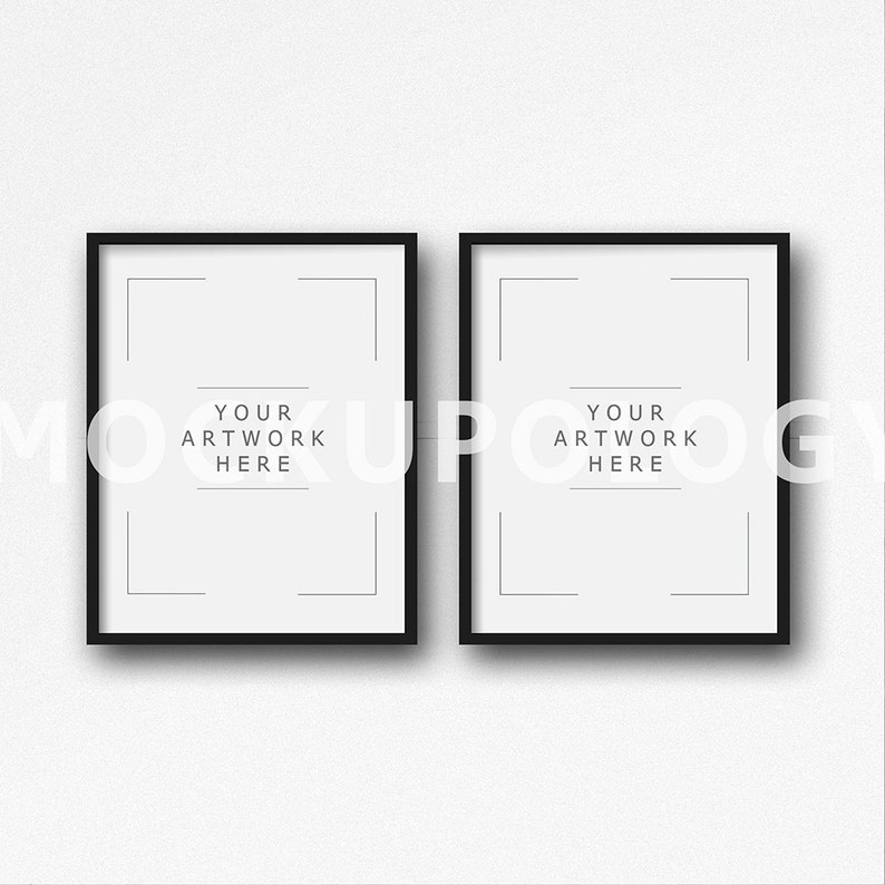 Download 11x14 Digital Frame Mockup Styled Photography Mockup Two ...