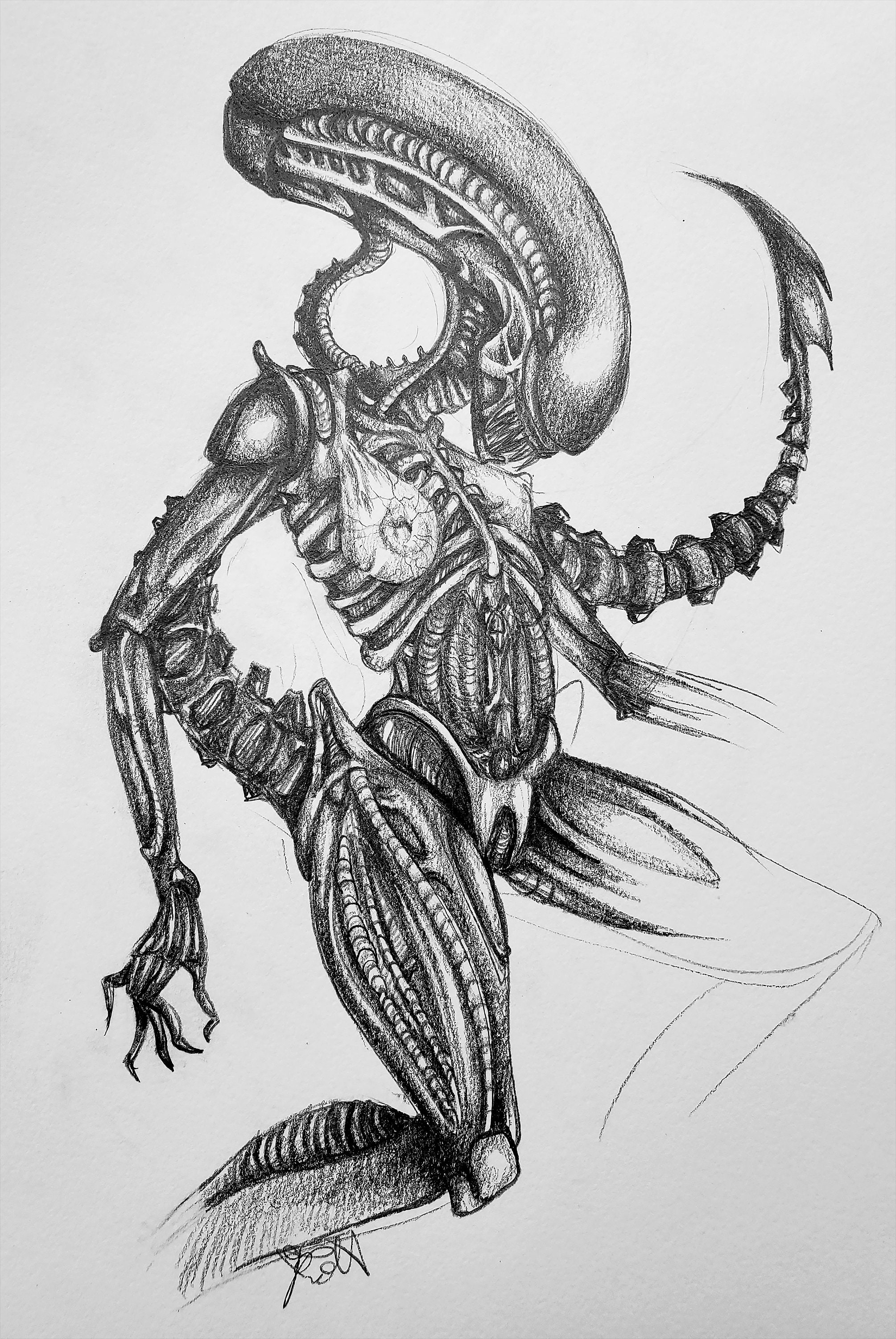 Topless Alien