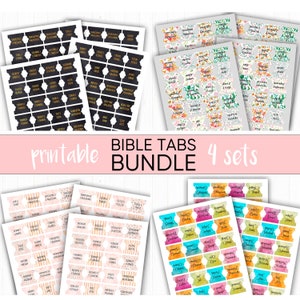 Printable Bible Tabs BUNDLE, Bible Tabs Catholic Bible Tabs Planner Tabs, Bible Journaling, Books of the Bible, Bible Study, Prayer Journal