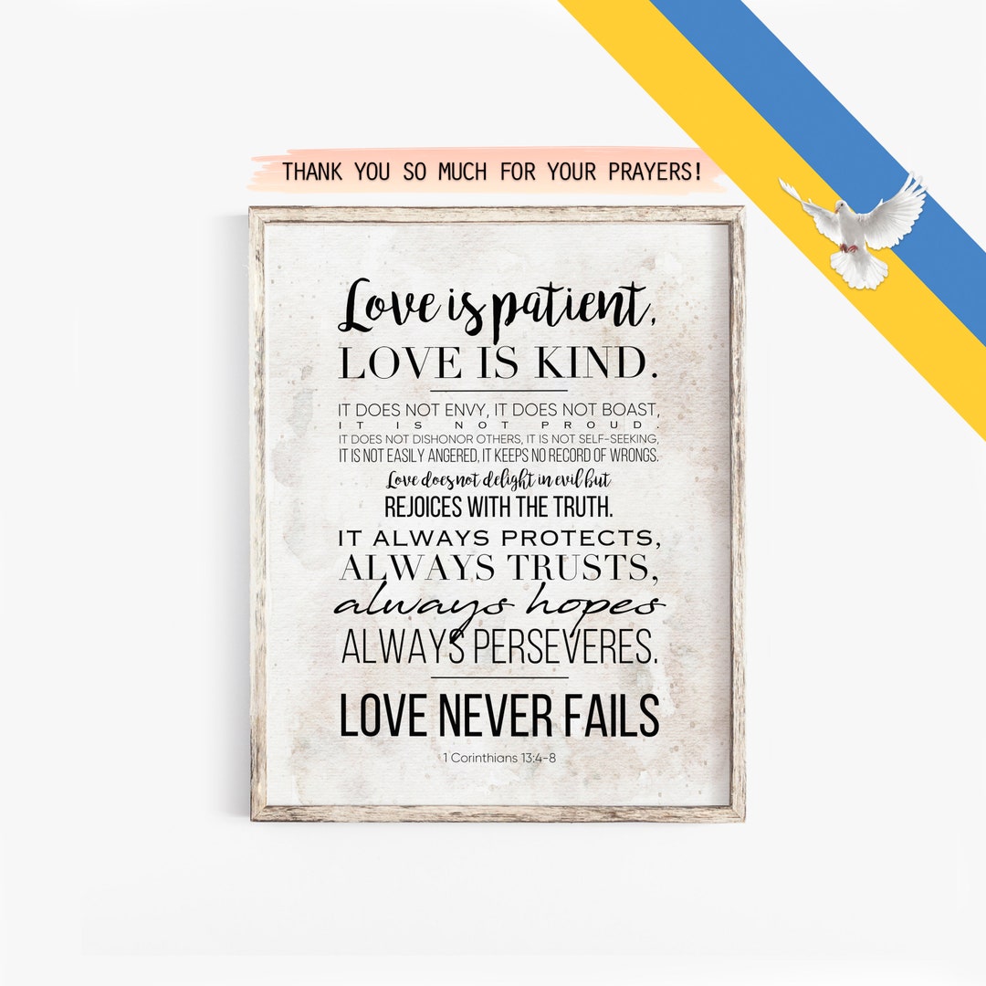 love-is-patient-love-is-kind-1-corinthians-13-printable-vintage-style-bible-verse-art-love-never-fails-christian-home-decor-typography-art-etsy