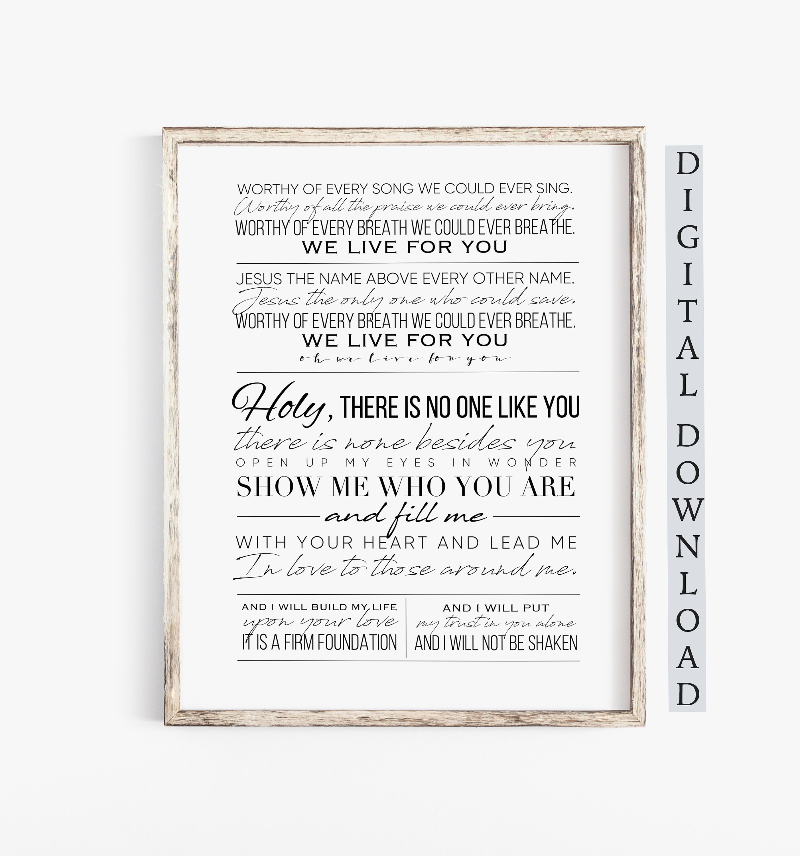 I Will Build My Life Upon Your Love Worship Song Lyrics Etsy I Will Build My Life Upon Your Love Worship Song Lyrics Etsy