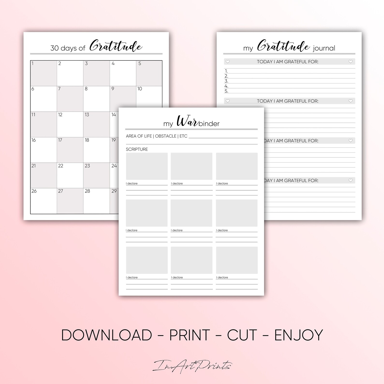 Printable Planner Inserts A5 Planner Inserts Bible Study - Etsy