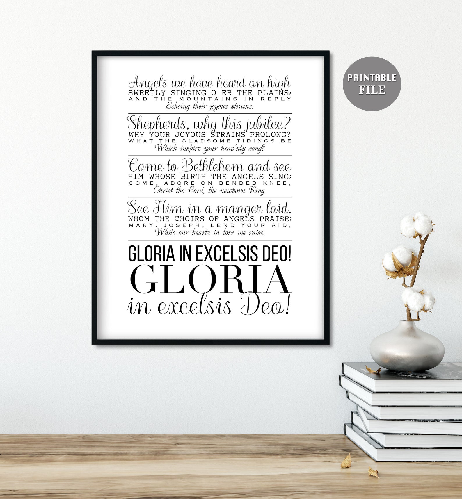 Christmas Carol Gloria Lyrics 