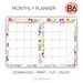 B6 Inserts B6 Printable Inserts TN Inserts Midori Cover Midori - Etsy
