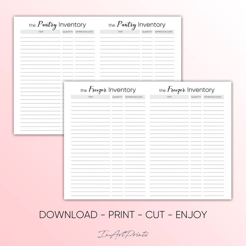 Meal Planner Printable Meal Planner Weekly Meal Planner Midori | Etsy