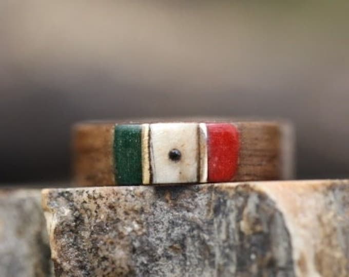 The Mexican Girl Ring, ood men wedding ring handmade in Canada