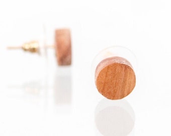 Wood earrings, Maple Sugar Earrings, Wood Stud Earrings, Wooden stud earrings, wood stud earrings, wooden Wooden Earrings, Mens Earrings