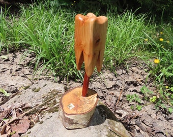 The Wosdon Wooden Tooth takes care of people, The Fairy Gift , Decoration Trinket for office